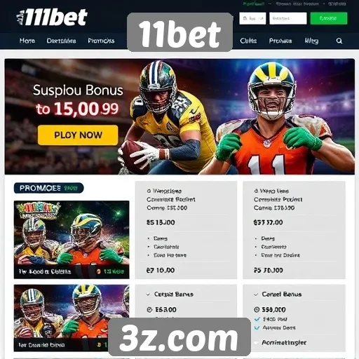 Promoções e bônus oferecidos pelo 11bet